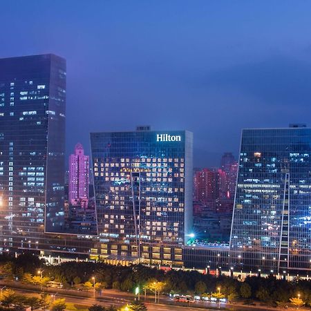 Hilton Shenzhen Futian: Metro-Adjacent, Convention Center Proximity Hotel Exterior photo