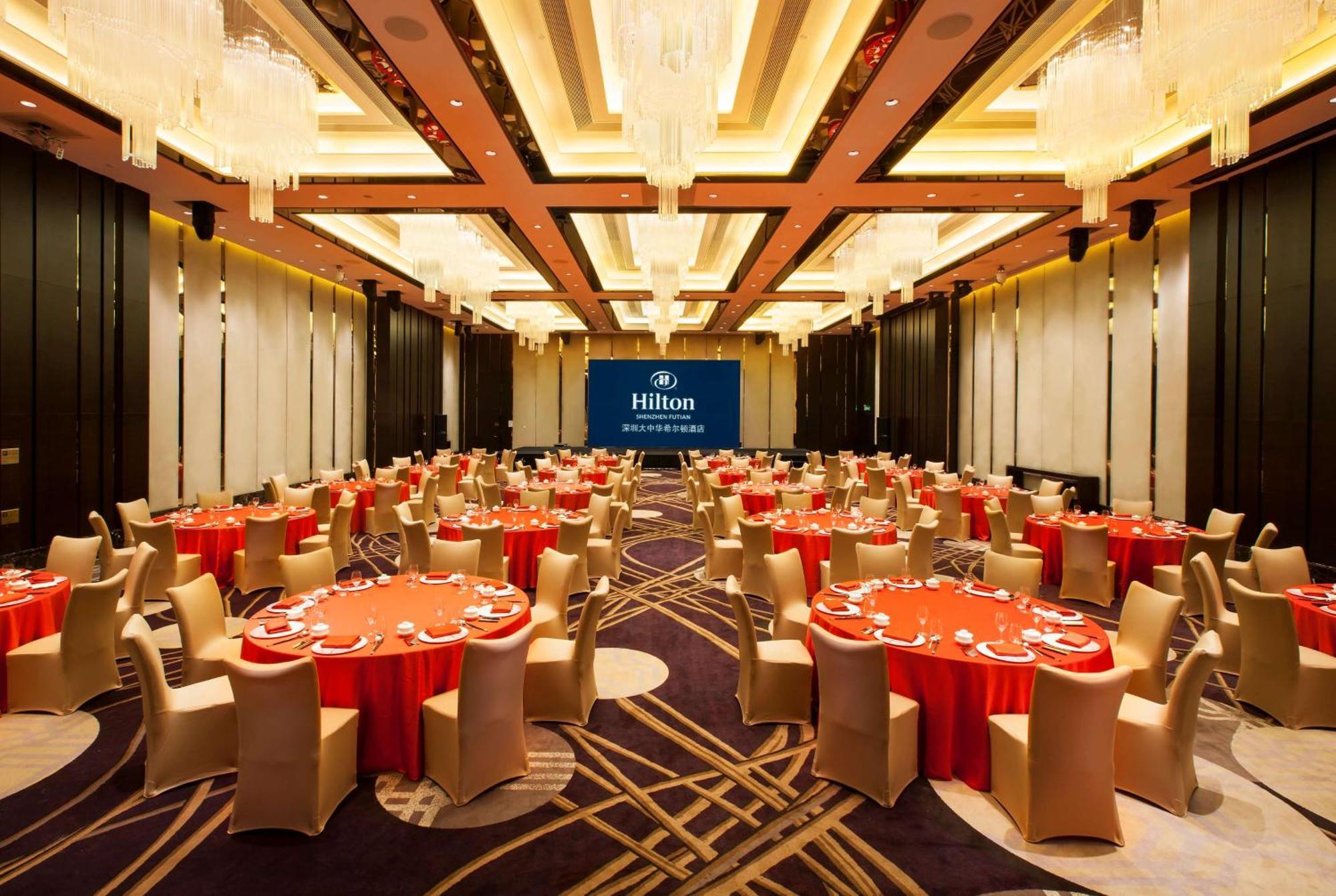 Hilton Shenzhen Futian: Metro-Adjacent, Convention Center Proximity Hotel Exterior photo