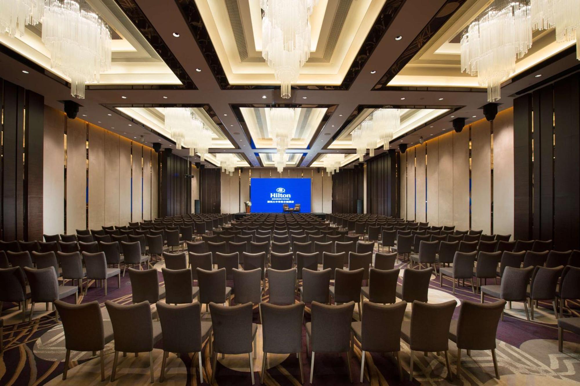 Hilton Shenzhen Futian: Metro-Adjacent, Convention Center Proximity Hotel Exterior photo